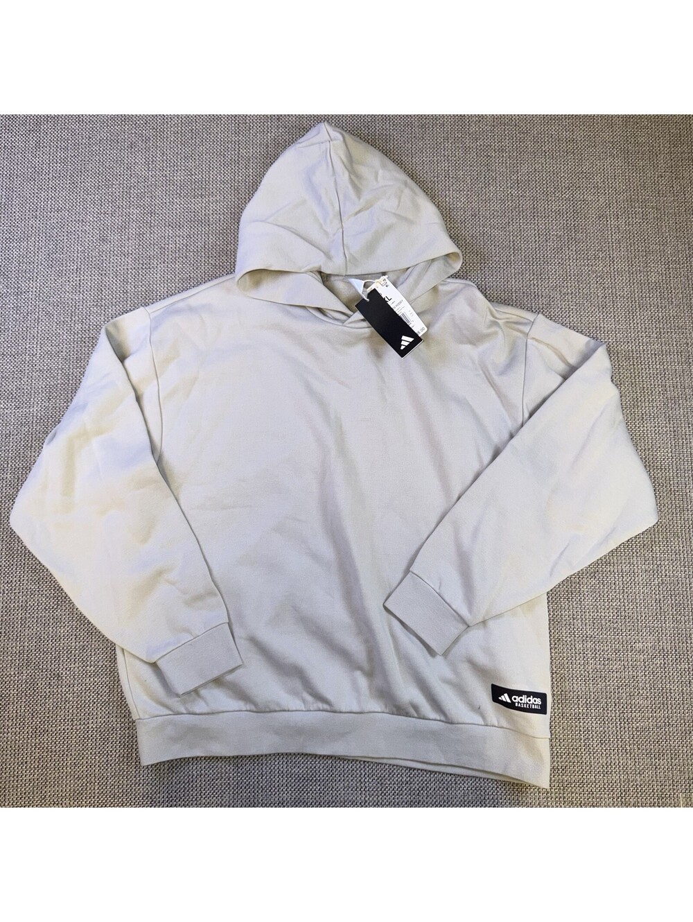 Adidas Basketball Legends Hoodie Men XL Metal Grey Pullover IC2440 NWT